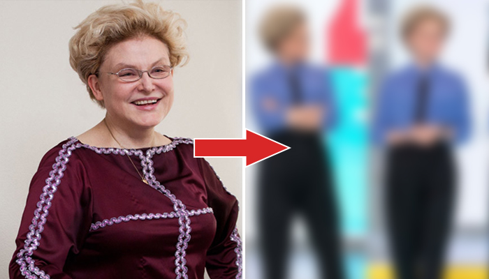 Обнаженная Грудь Малышевой В Синем Платье